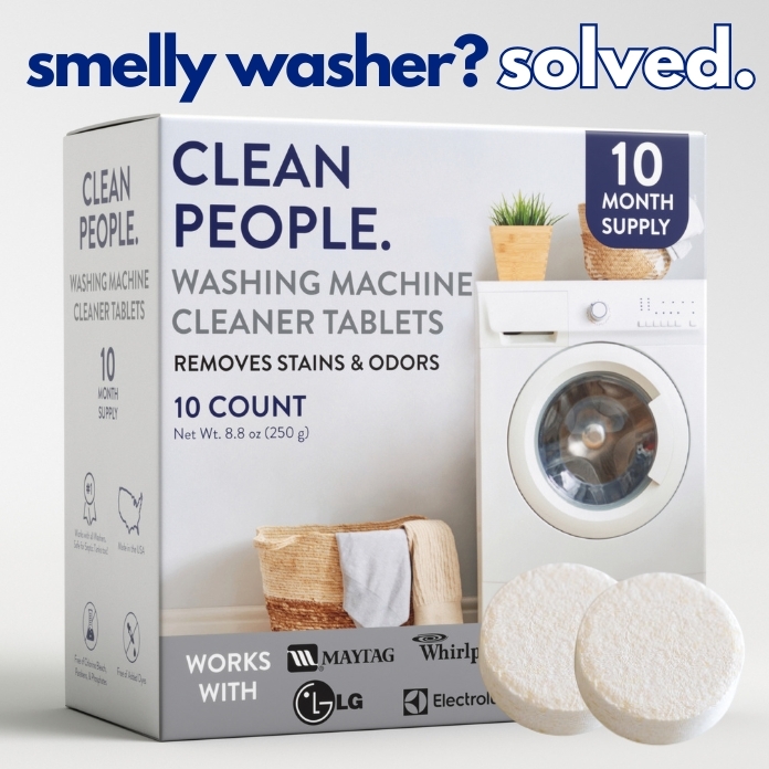 Clean People Washing Machine Cleaner Tablets