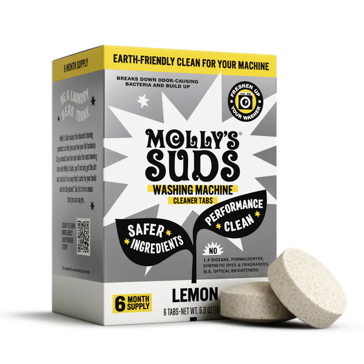 Molly's Suds Washing Machine Cleaner Tablets
